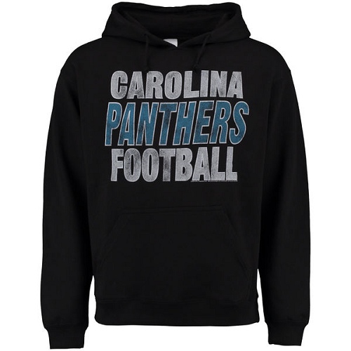 NFL Carolina Panthers Junk Food Kickoff Pullover Hoodie - Black